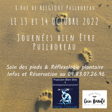 NOUVELLES DATES POUR NOS JOURNEES PIEDS