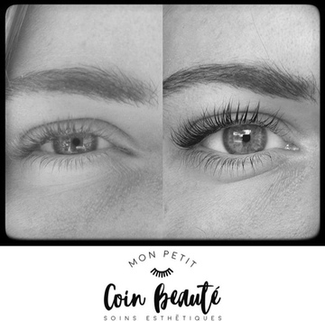 Réhaussement de cils + teinture 