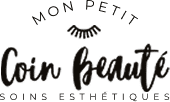 Mon Petit Coin Beauté : Soins Esthétiques et Bien-être Logo Mon Petit Coin Beauté avec icône de cils, expert en soins esthétiques au design élégant et minimaliste.